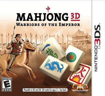 3DS Mahjong 3D: Warriors of the Emperor, Verzenden, Zo goed als nieuw