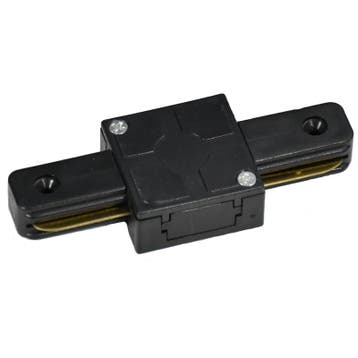 1-FASE RAIL I-VORM CONNECTOR ZWART, Nieuw
