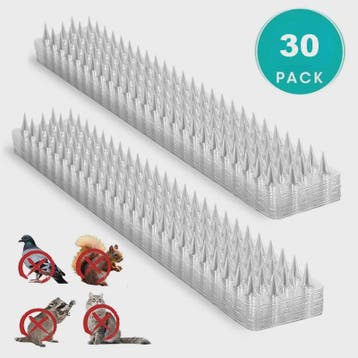 Set van 10, 20 of 30 Anti-Vogel Prikkers - Duurzame PVC Spik
