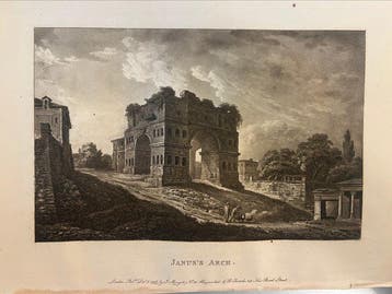 Italië - Rome; Jacques Mérigot (1760–1824) - Janus’s Arch –, Boeken, Nieuw