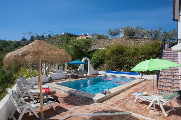 CASA FELIZ: 7p villa verw. privé zwembad en superuitzicht!, Vakantie, Vakantiehuizen | Spanje, Landelijk, Costa del Sol, In bergen of heuvels