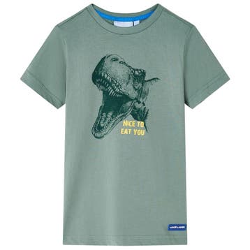vidaXL Kindershirt 104 kakikleurig, Verzenden, Nieuw