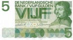 Bankbiljet 5 gulden 1966 Vondel I UNC, Postzegels en Munten, Bankbiljetten | Nederland, Verzenden