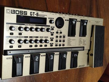 Boss - Pedaalbord Boss GT-6 Multi-effects processor, Muziek en Instrumenten, Nieuw