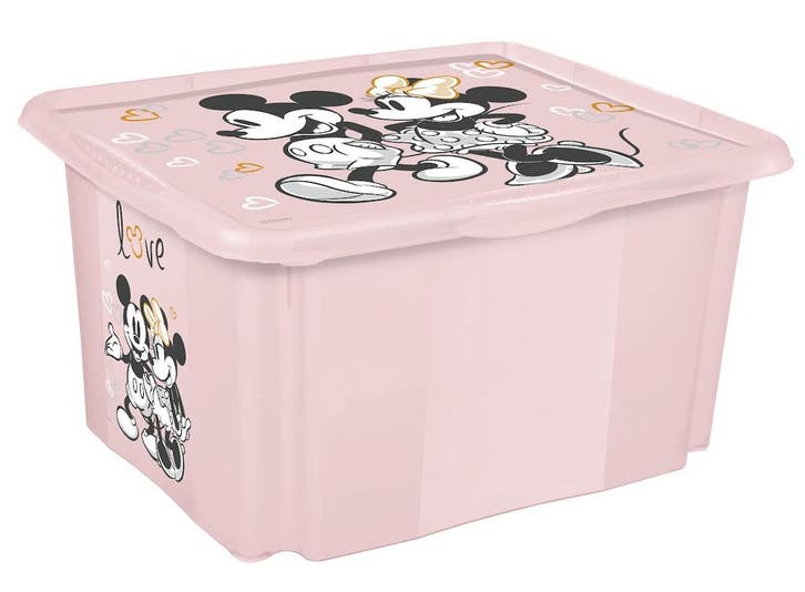 Keeeper Minnie Mouse Roze 45L Opbergbox, Kinderen en Baby's, Kinderkamer | Tafels en Stoelen, Nieuw, Verzenden