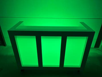 LightWave DJ Booth - DJ Meubel - led, Muziek en Instrumenten, Zo goed als nieuw, Dj-set, Pioneer