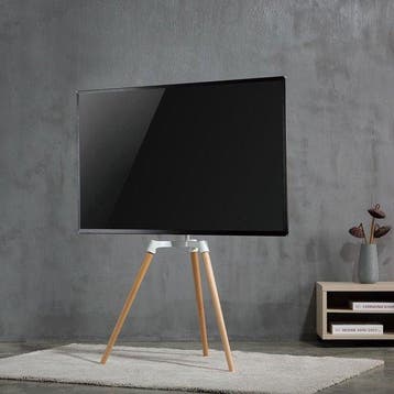 Nedis TV Vloerstandaard - 50 - 65  - Maximaal, Huis en Inrichting, Kasten | Televisiemeubels, Verzenden, Nieuw