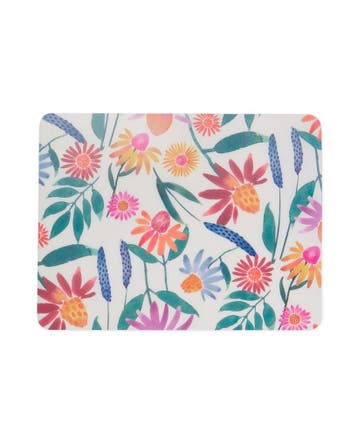 HEMA Placemat kunststof 32x42 wilde bloemen, Verzenden, Nieuw