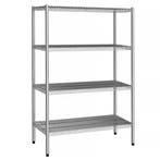 GGM Gastro | RVS stelling - 1230x500mm - Diepte: 500mm - met, Verzenden, Nieuw, Effen, Bord(en)