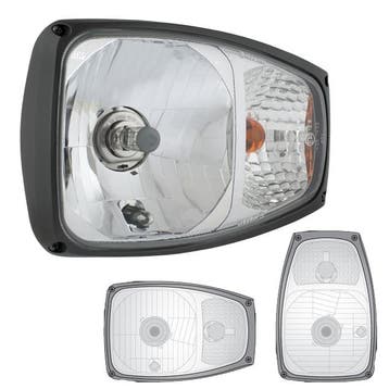 Koplamp Met Richtingaanwijzer Links 12V, Ophalen of Verzenden, Nieuw