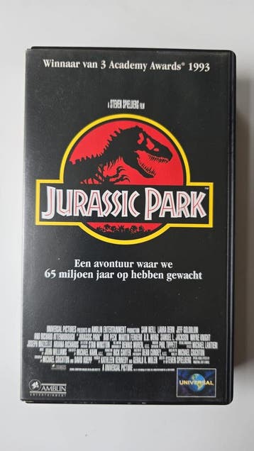 JURASSIC PARK (VHS), Cd's en Dvd's, Verzenden, Gebruikt