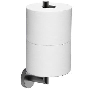 Wiesbaden Alonzo - Reserverolhouder - Gunmetal - PVD, Huis en Inrichting, Badkamer | Badtextiel en Accessoires, Ophalen of Verzenden