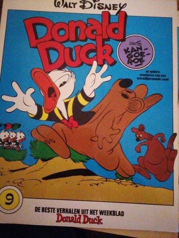 Donald Duck als Kangeroe - Barks, Verzenden, Gelezen