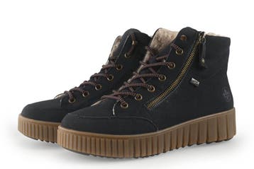 Rieker Snowboots in maat 41 Blauw, Kleding | Dames, Snowboots, Zo goed als nieuw, Rieker, Verzenden