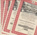 Verzameling van obligaties of aandelen - 71 x Société Mines