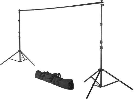 Hama Foto-achtergrondsysteem voor in de studio en onderweg,, Audio, Tv en Foto, Fotografie | Lenzen en Objectieven, Verzenden