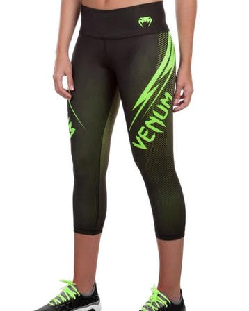 Venum Dames Razor Sportlegging Zwart Neo Geel, Ophalen of Verzenden, Nieuw