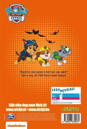 PAW Patrol, Een eng huis / Ik leer lezen! 9789047830061, Verzenden, Gelezen