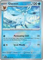 Glaceon 025/131 Pokeball Prismatic Evolutions, Hobby en Vrije tijd, Verzamelkaartspellen | Pokémon, Losse kaart, Nieuw, Foil, Ophalen of Verzenden