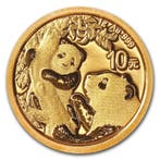 Gouden China Panda 1 gram 2021, Verzenden, Oost-Azië, Losse munt, Goud