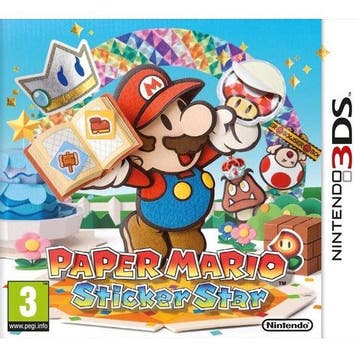 3DS Paper Mario: Sticker Star, Verzenden, Zo goed als nieuw