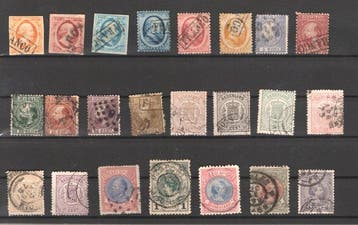 Nederland 1852/1898 - Nederland klassiek, Gestempeld