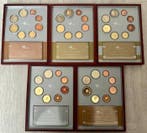Nederland. Proof Set 1999/2003 (5 sets) (Zonder