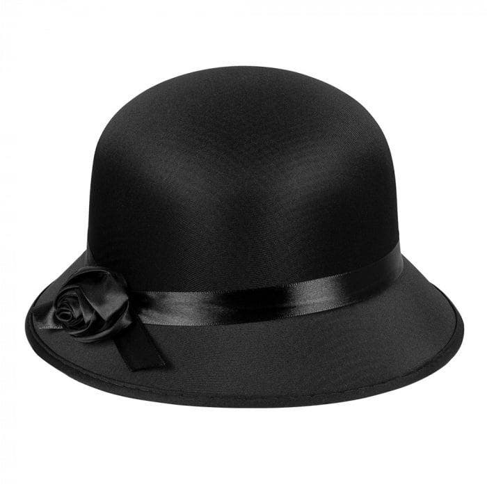 Charleston hoed dames zwart, Kleding | Dames, Carnavalskleding en Feestkleding, Nieuw, Ophalen of Verzenden