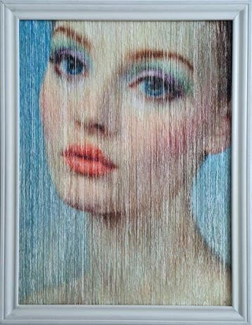 Alessio Mazzarulli - She was really better (n.729) - Yarn, Antiek en Kunst