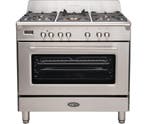 €1999 Boretti CFBG901IX gas fornuis met 5 branders, rvs, Ophalen of Verzenden, Nieuw