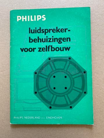 Philips - Luidsprekerbehuizingen voor Zelfbouw - 1971, Boeken, Verzenden, Nieuw