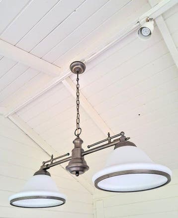Schitterende hanglamp - Bibliotheeklamp - uitschuifbaar -