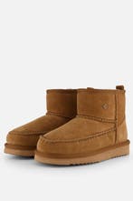 Warmbat Wallaby Suede boot Stitch Dames Laarzen - Cognac Maa, Kleding | Dames, Schoenen, Verzenden, Nieuw
