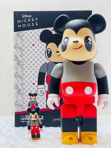 Medicom Toy - BE@RBRICK 400% & 100% Javier Calleja Mickey