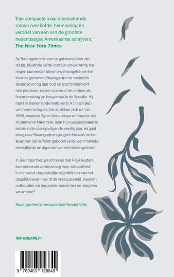 Baumgartner 9789403128849 Paul Auster, Verzenden, Gelezen, Paul Auster