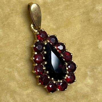 Zonder minimumprijs - Hanger - 18 karaat Geel goud - 3.04ct.