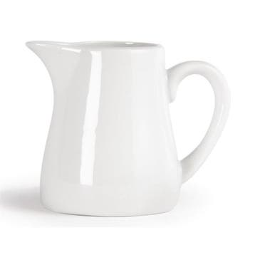 Melkkannetjes | WHITEWARE | Porselein | Wit | 17cl | 6 Stuks, Verzenden, Nieuw in verpakking