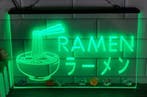 Ramen noodles neon bord lamp LED verlichting reclame lichtba, Verzenden, Nieuw