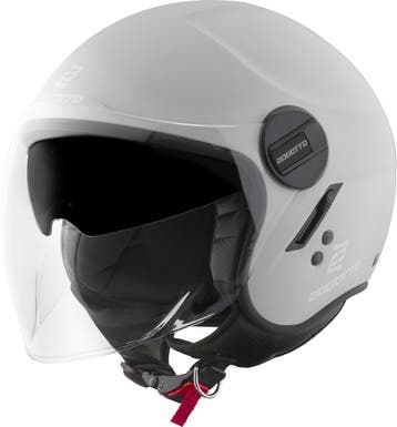 Bogotto H595-1 SPN Zilver Jethelm, Motoren, Kleding | Motorhelmen, Jethelm, Nieuw met kaartje, Overige merken, Heren