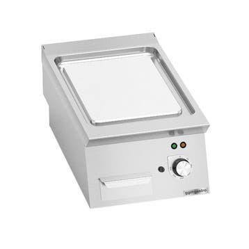 GGM Gastro | Elektrische bakplaat - 4,8kW - Glad | EBPB473B, Verzenden, Nieuw in verpakking, Fornuis, Frituur en Grillen