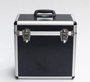 2dekans | VDD - Platenkoffer voor 50 stuks - LP vinyl platen, Ophalen of Verzenden, Zo goed als nieuw