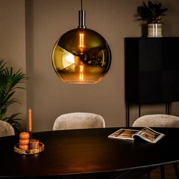 Hanglamp Actis - 1-lichts - Goud (Internet retour), Ophalen of Verzenden, Nieuw
