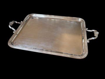 Christofle - Dienblad - Verzilverd - Xl dienblad