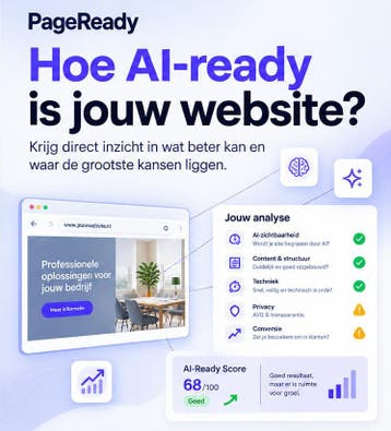Vindt ChatGPT jouw bedrijf? Check het gratis in 60 seconden, Webdesign
