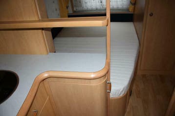 (Matras opmaat,Caravanmatras Fransbed, Queensbed, Deltavorm), Caravans en Kamperen, Ophalen of Verzenden, Nieuw