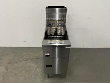 Pitco Friteuse hoog rendement aardgas gasfriteuse - Frituur, Ophalen of Verzenden, Gebruikt, Fornuis, Frituur en Grillen