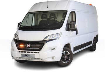 Fiat Ducato 33 2.3 MultiJet L3H2, Stof, Gebruikt, Euro 6, Wit