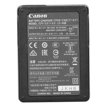 Canon LC-E6E-acculader met garantie, Audio, Tv en Foto, Accu's en Batterijen, Ophalen of Verzenden, Gebruikt
