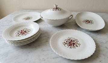 Rocal Limoges - Tafelservies voor 6 (10) - Porselein
