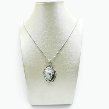 Zilver - Ketting met hanger - Italiaans ambacht